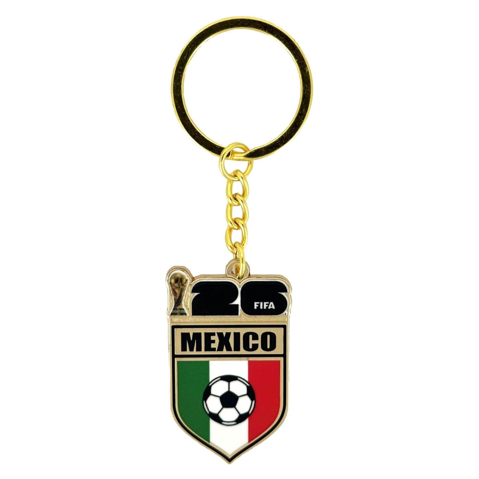 Logo Brands 2026 FIFA World Cup Mexico Flag Keychain 1