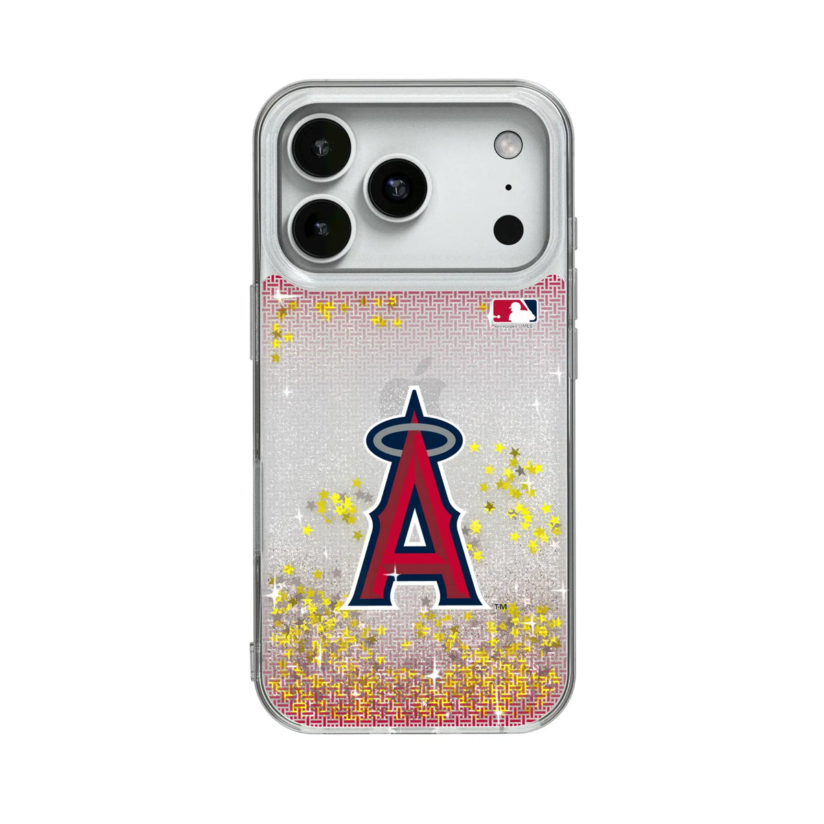 Los Angeles Angels Linen Glitter Phone Case 18