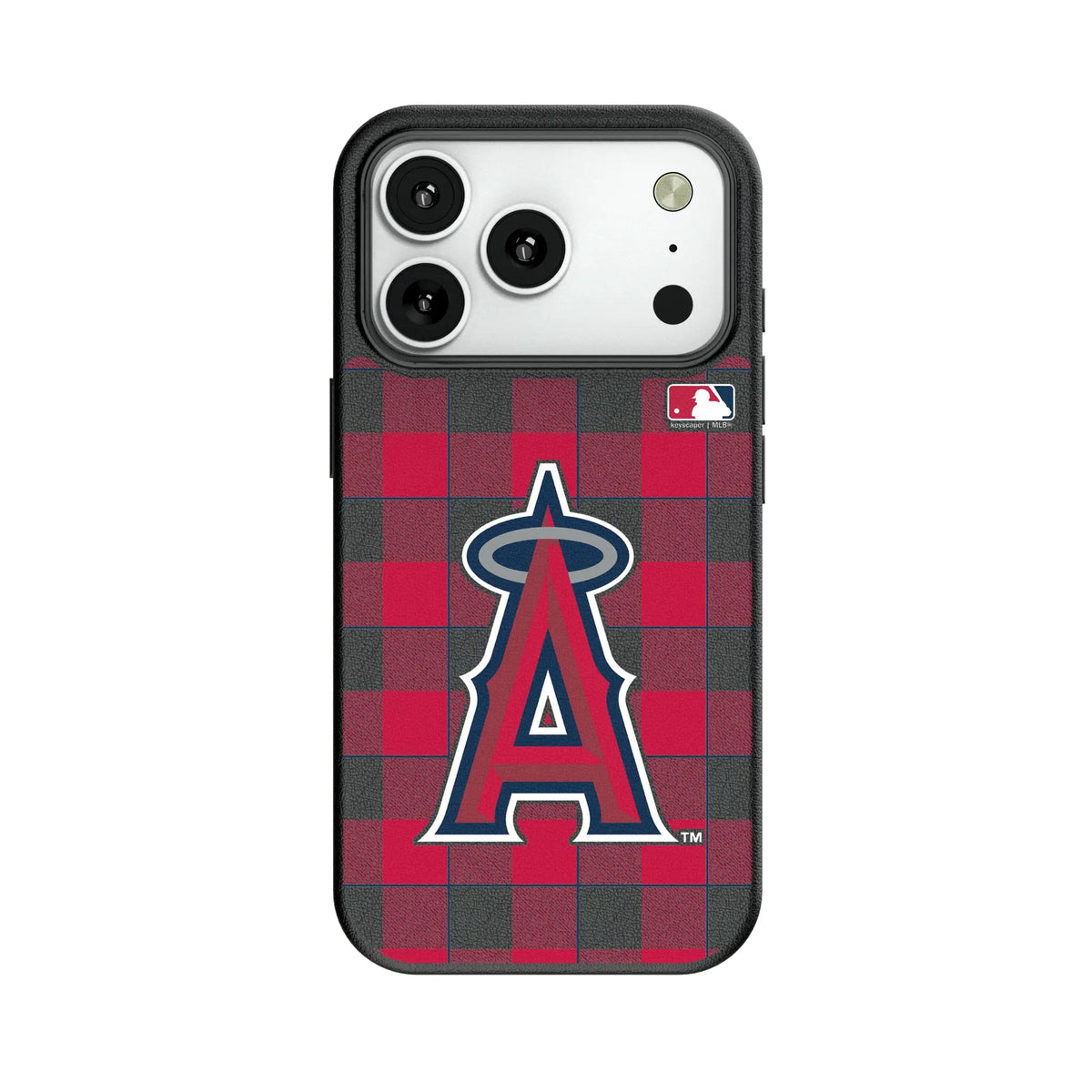 Los Angeles Angels Plaid MagSafe Compatible Phone Case for Apple iPhone 7