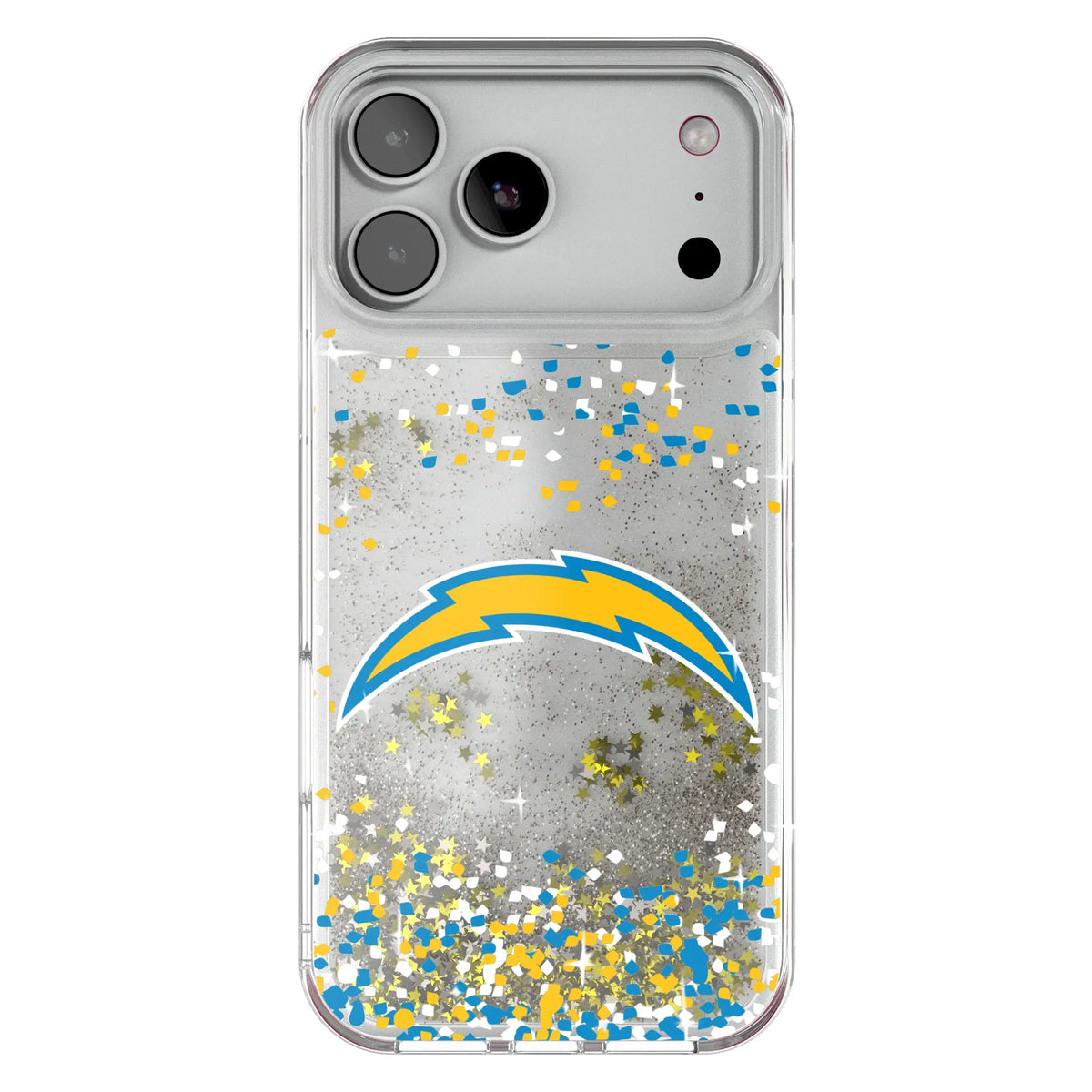 Los Angeles Chargers Confetti Glitter Phone Case 20