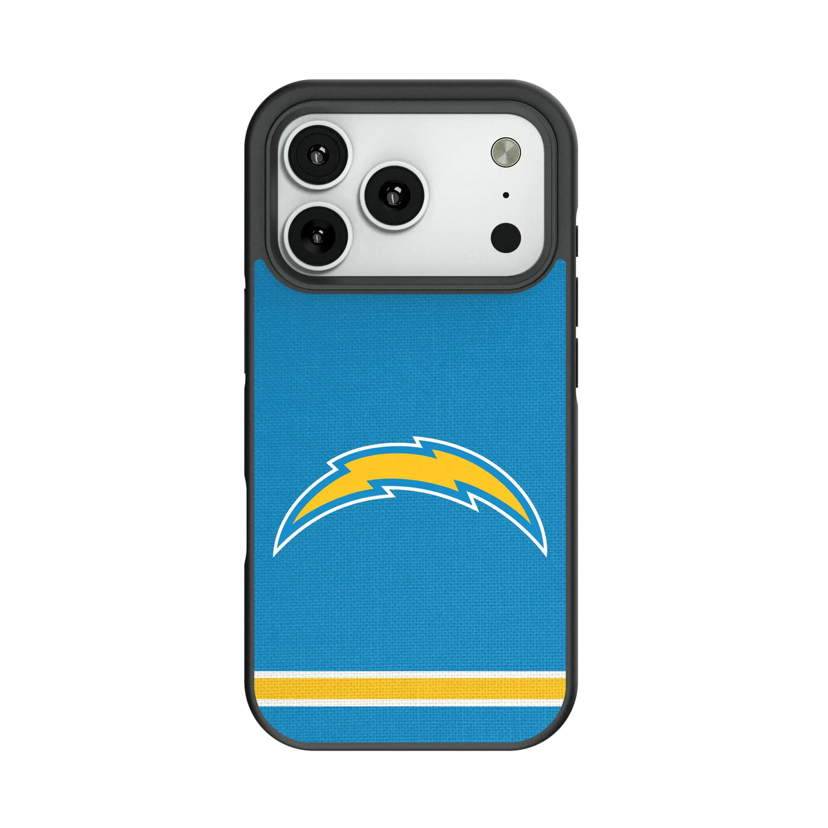 Los Angeles Chargers Stripe Bump Phone Case 12