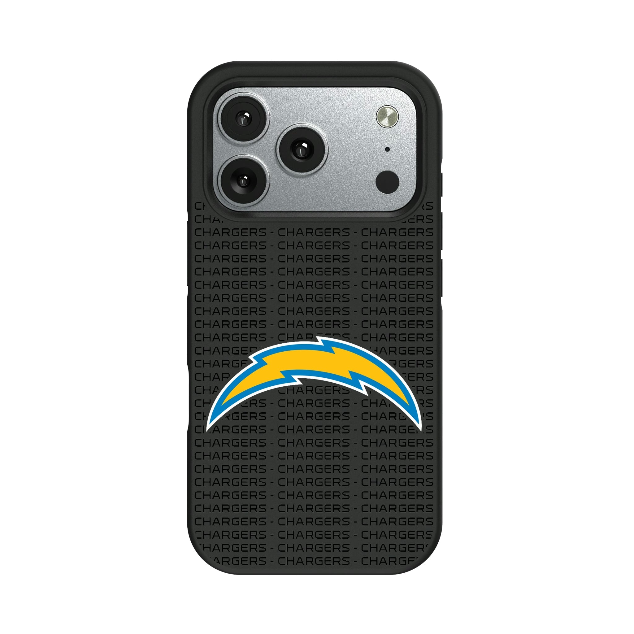 Los Angeles Chargers Text Backdrop Bump Phone Case 9