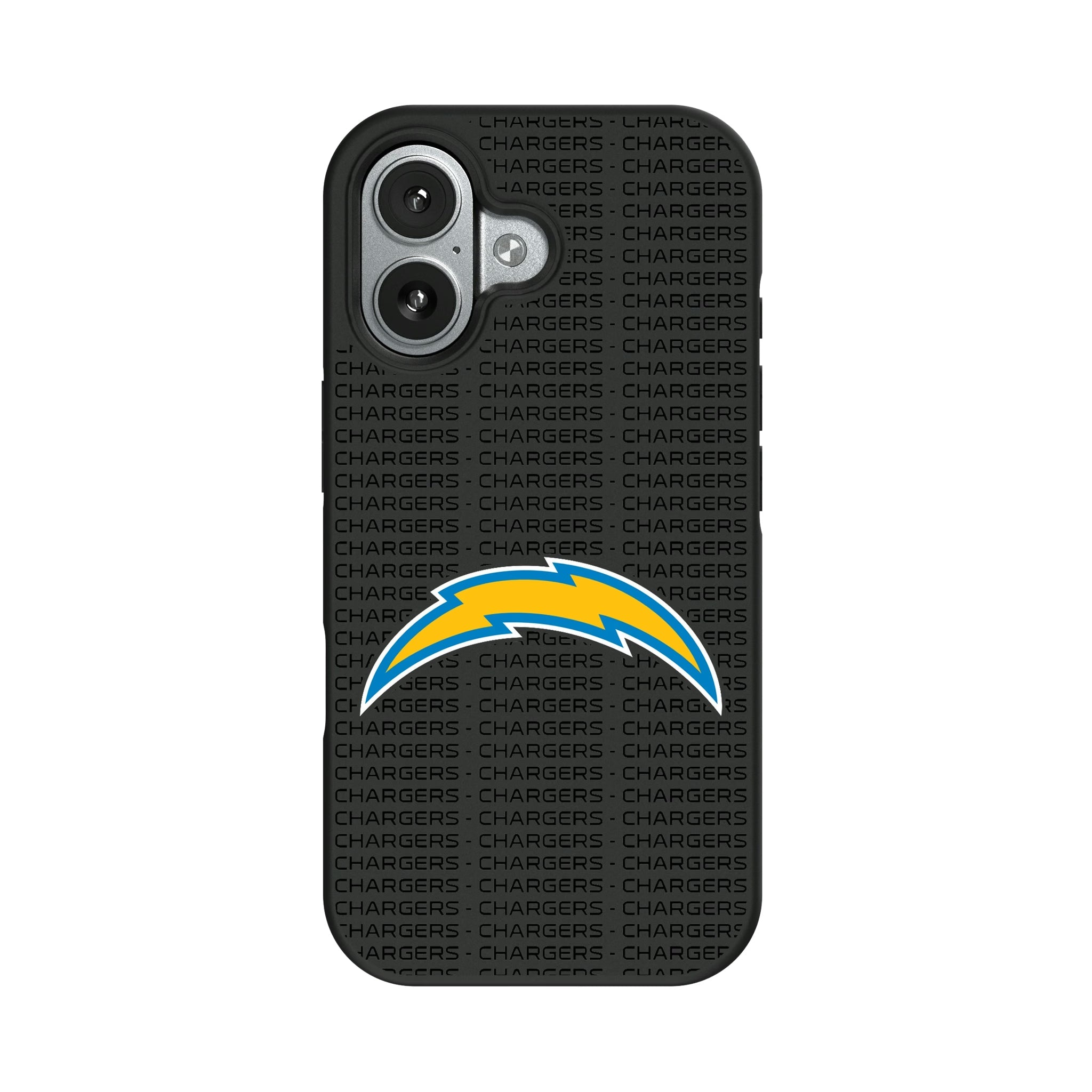 Los Angeles Chargers Text Backdrop Bump Phone Case 8