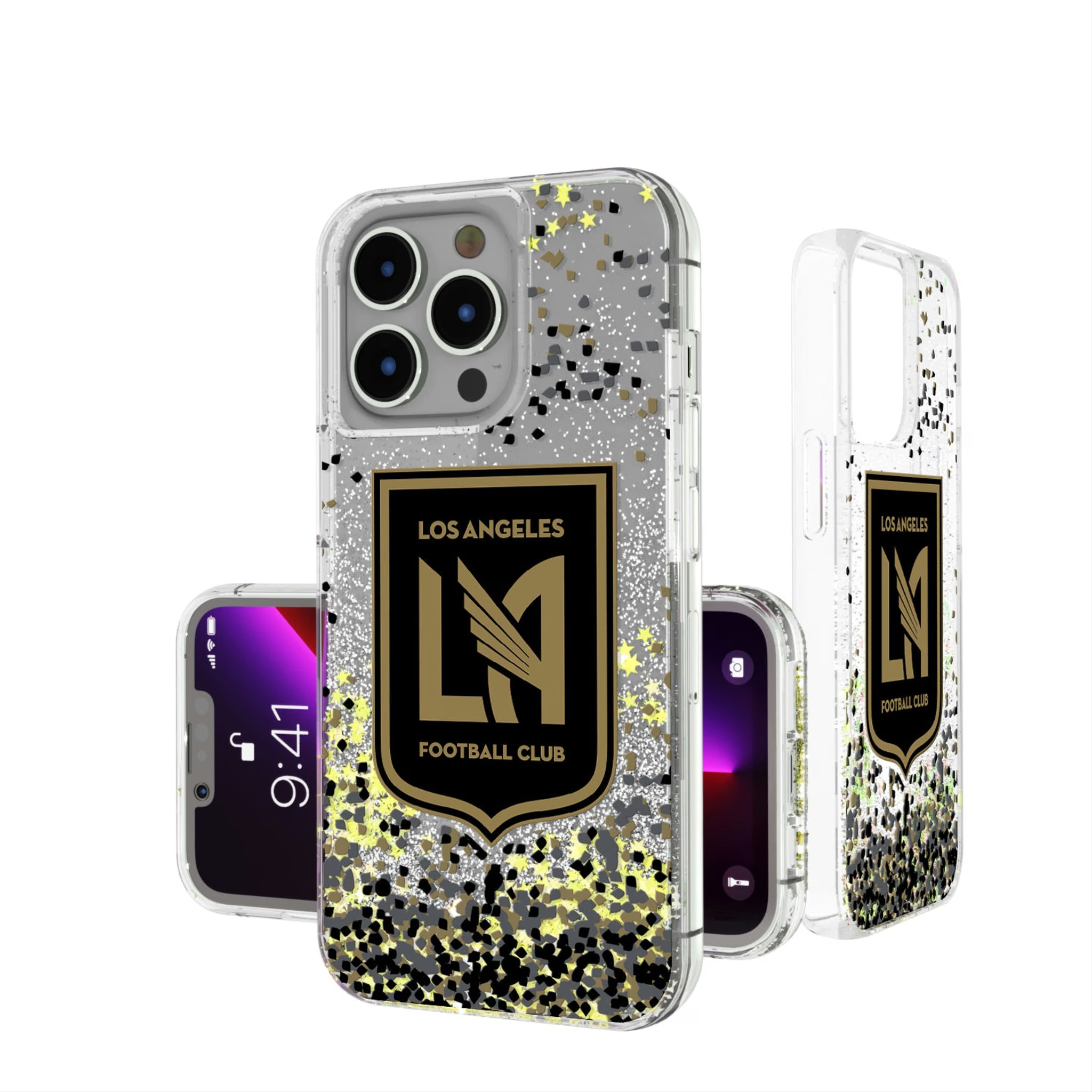 Los Angeles Football Club   Confetti Glitter Phone Case 16