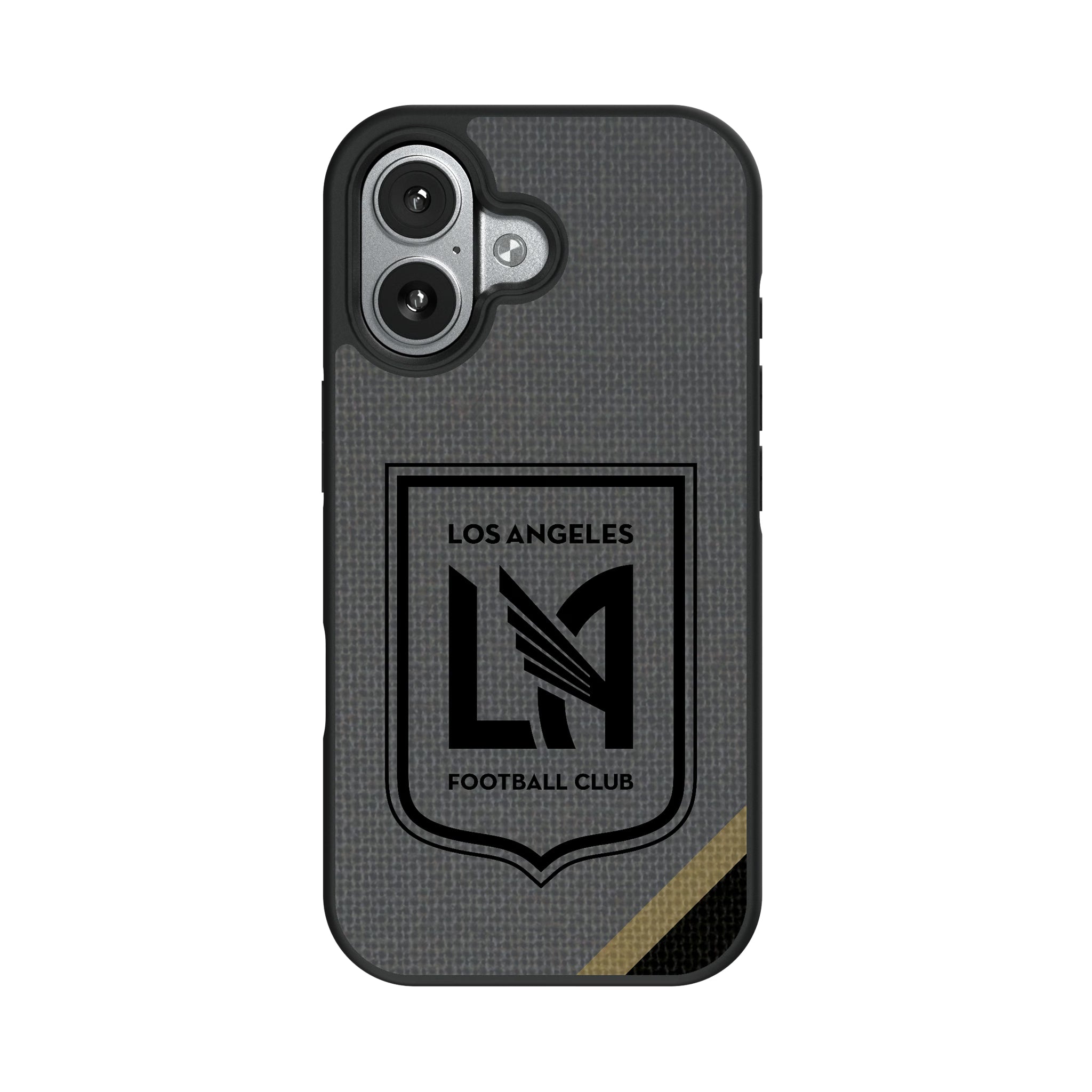 Los Angeles Football Club Diagonal Stripe Bump Phone Case for Apple iPhone 17 Series 9