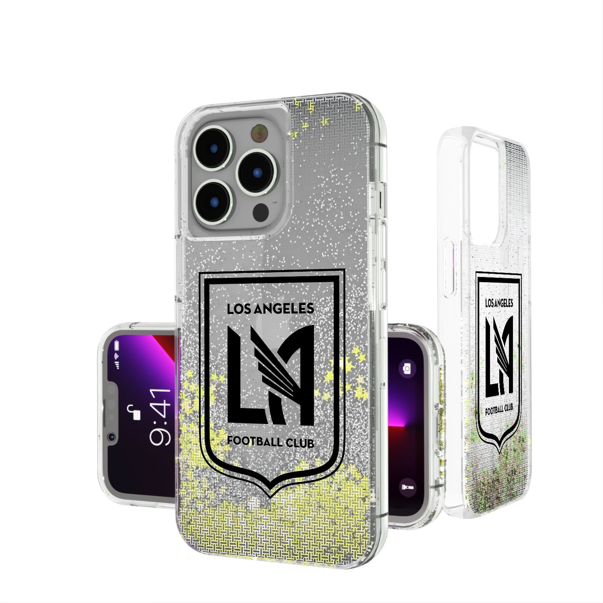 Los Angeles Football Club   Linen Glitter Phone Case 12