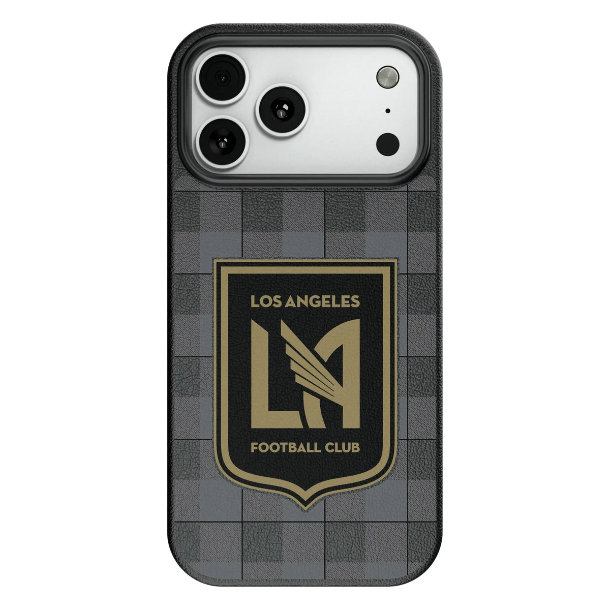 Los Angeles Football Club Plaid MagSafe Compatible Phone Case for Apple iPhone 8