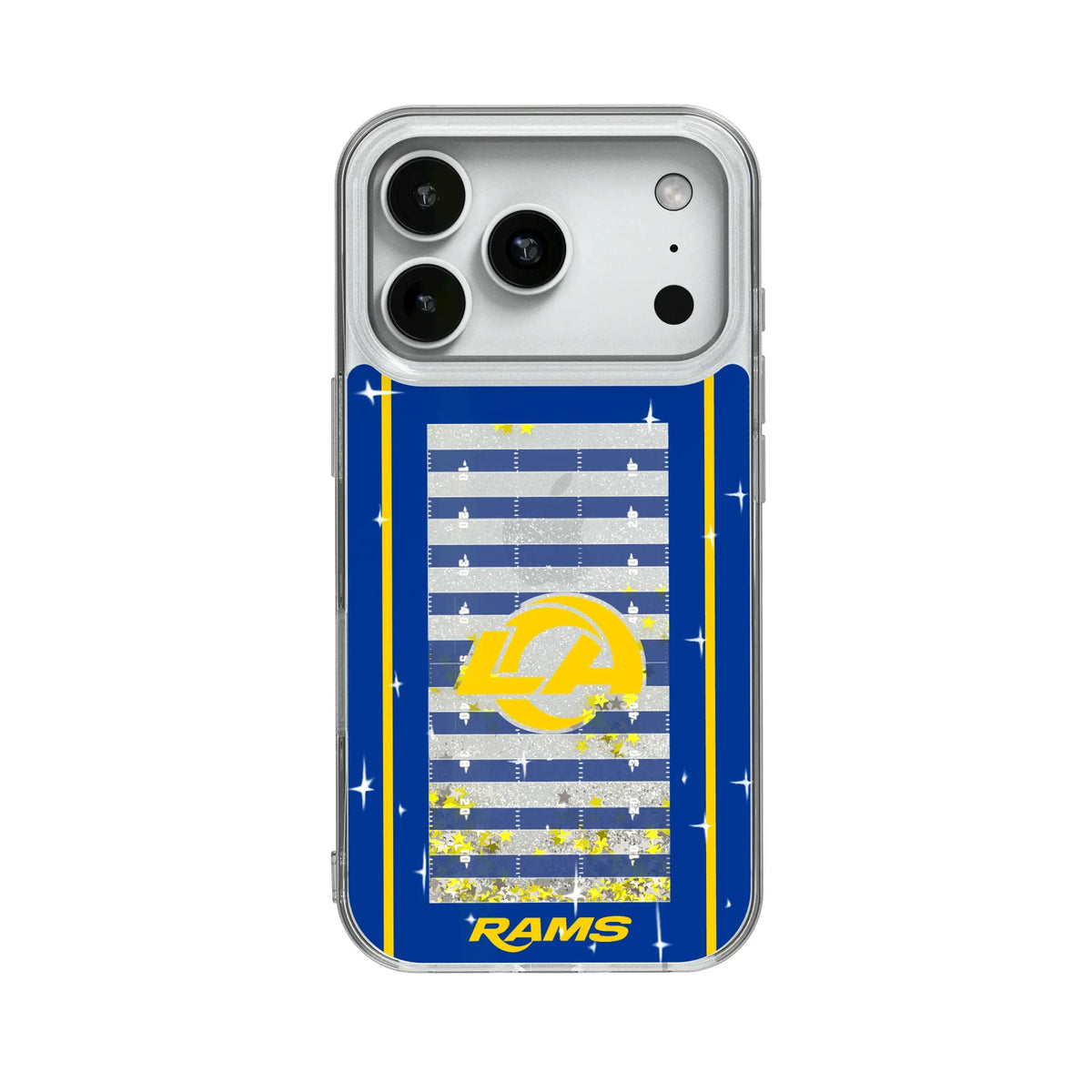 Los Angeles Rams Field Glitter Phone Case 19