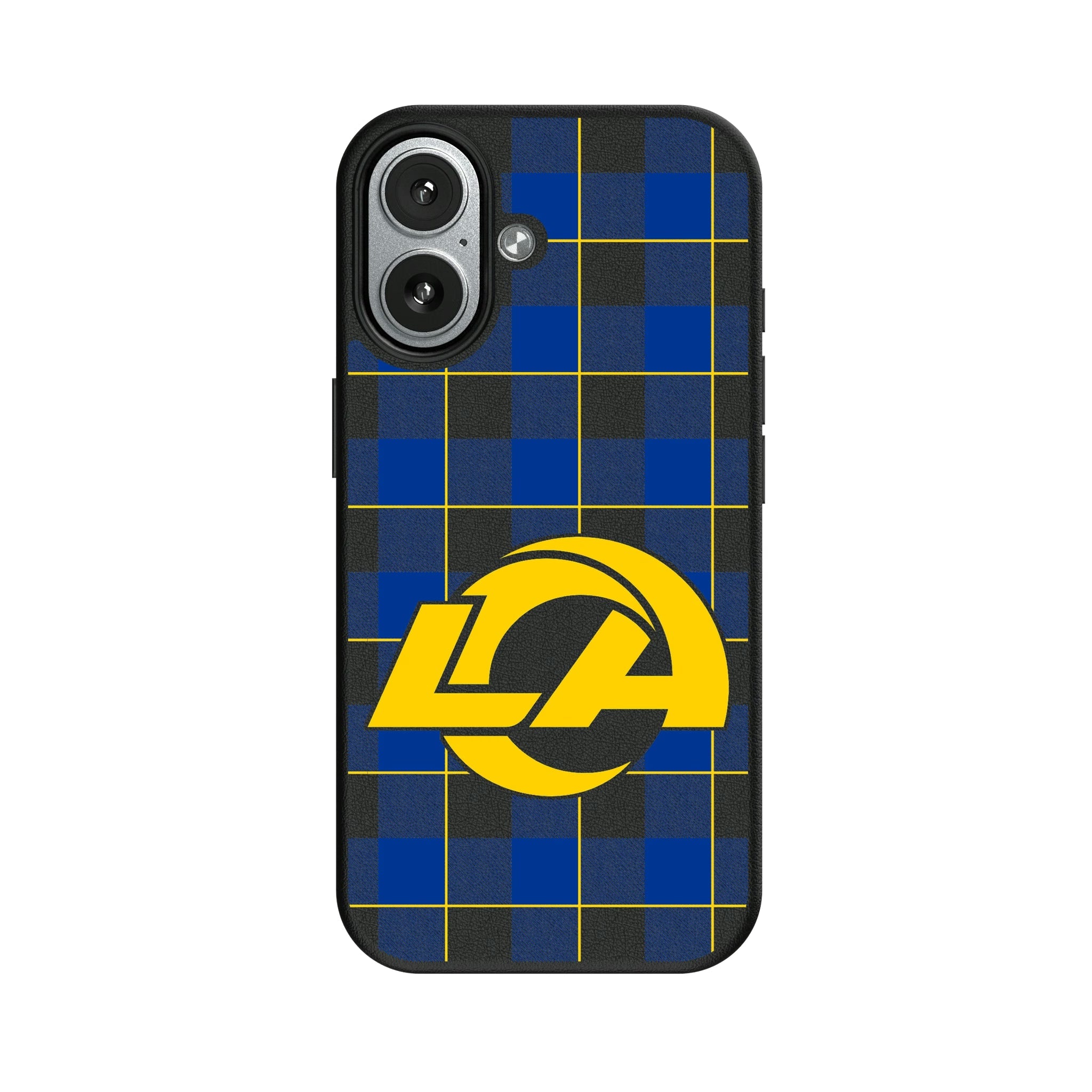 Los Angeles Rams Plaid MagSafe Compatible Phone Case for Apple iPhone 7