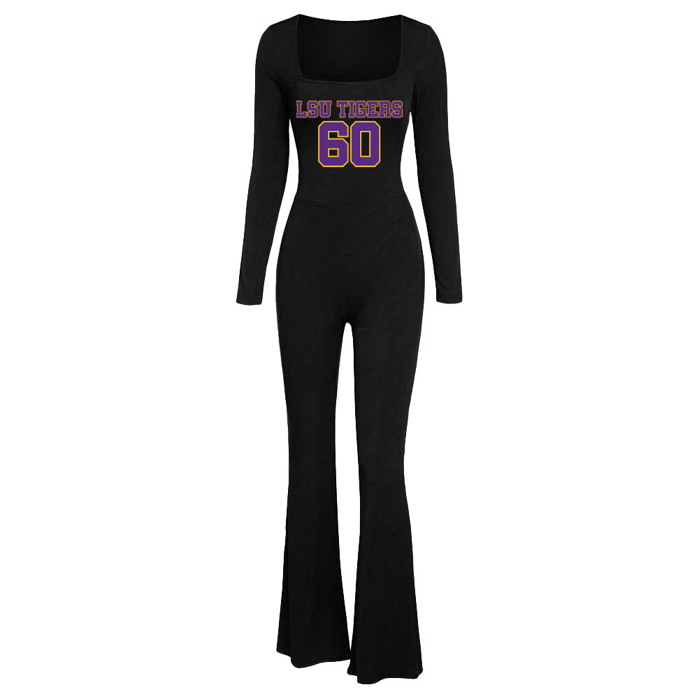 LSU End Zone Jumpsuit 5