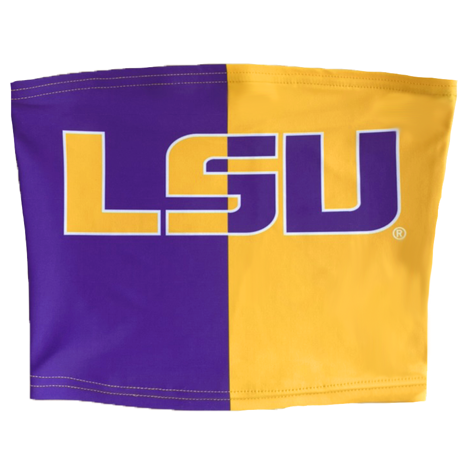 LSU Two Tone Tube Top 8