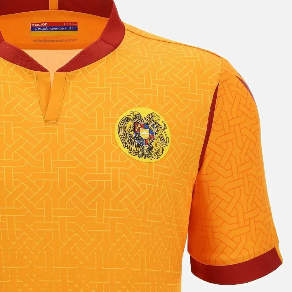 Macron 2022-24 Armenia Men's Authentic Away Jersey 2