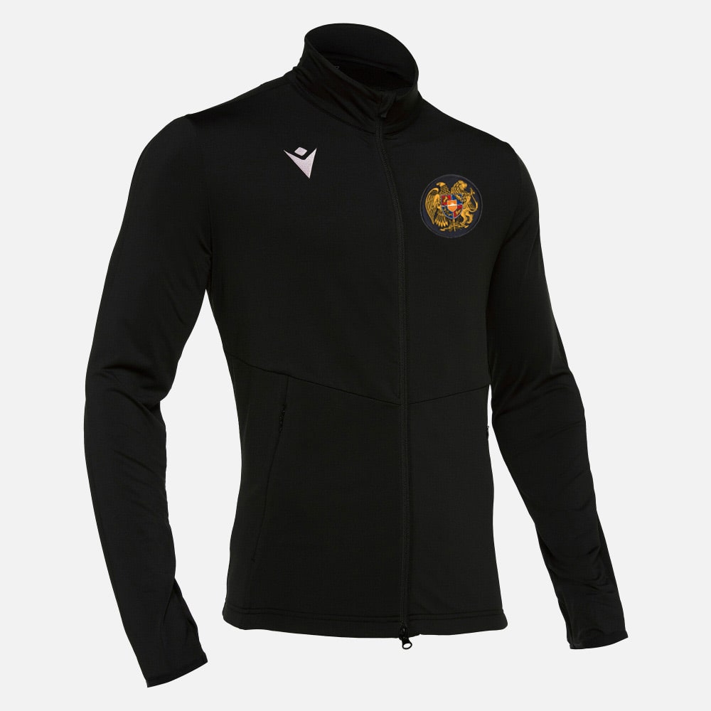 Macron 2022 Armenia Harvey Warmer Full Zip Top - Black 1