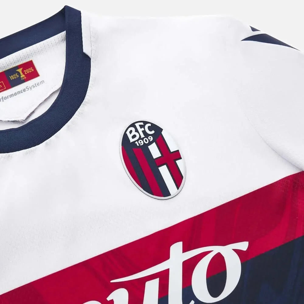 Macron 2024-25 Bologna Men's Authentic Away Jersey 5
