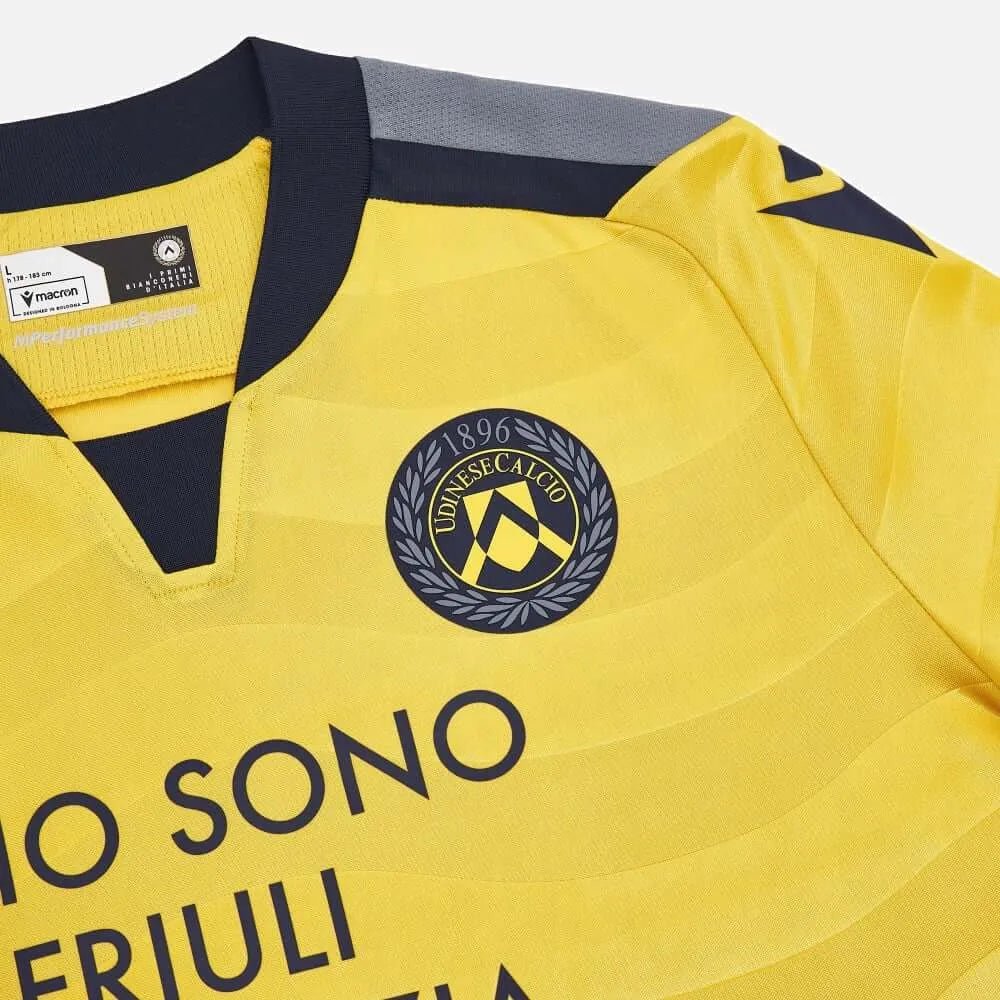 Macron 2024-25 Udinese Calcio Men's Authentic Away Jersey 3