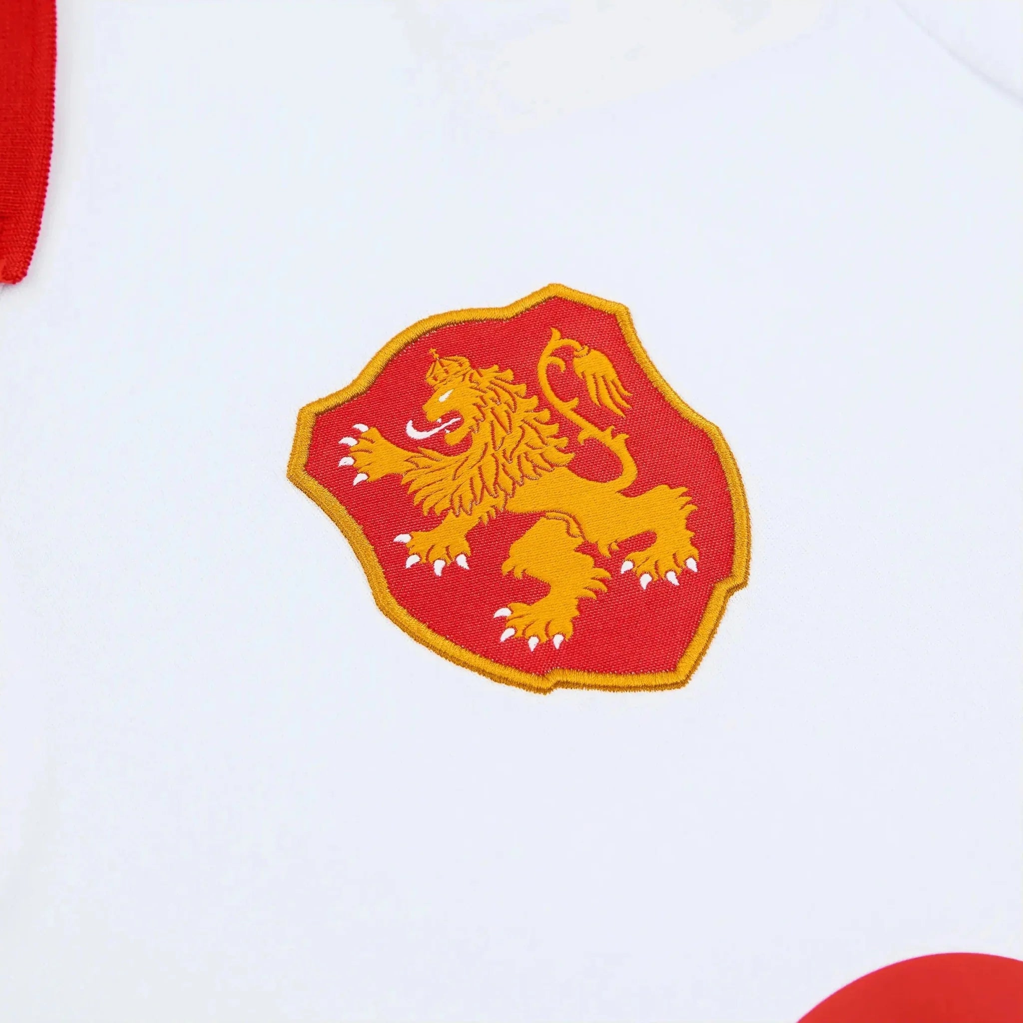 Macron 2025-26 Bulgaria Men's Authentic Home Soccer Jersey 3