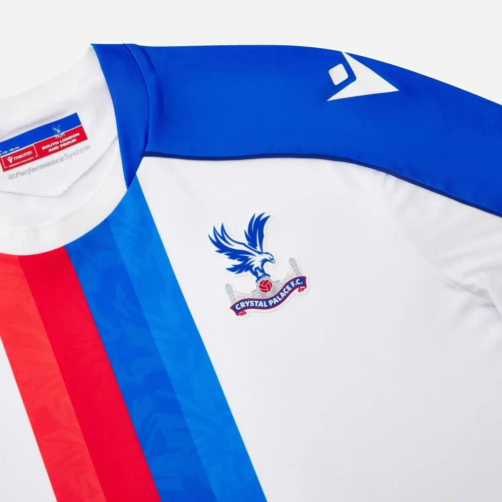 Macron 2025-26 Crystal Palace Men's Authentic Away Soccer Jersey 3
