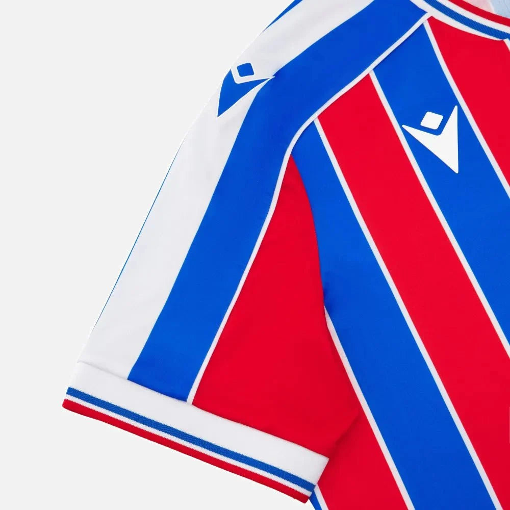 Macron 2025-26 Crystal Palace Men's Authentic Home Soccer Jersey 5