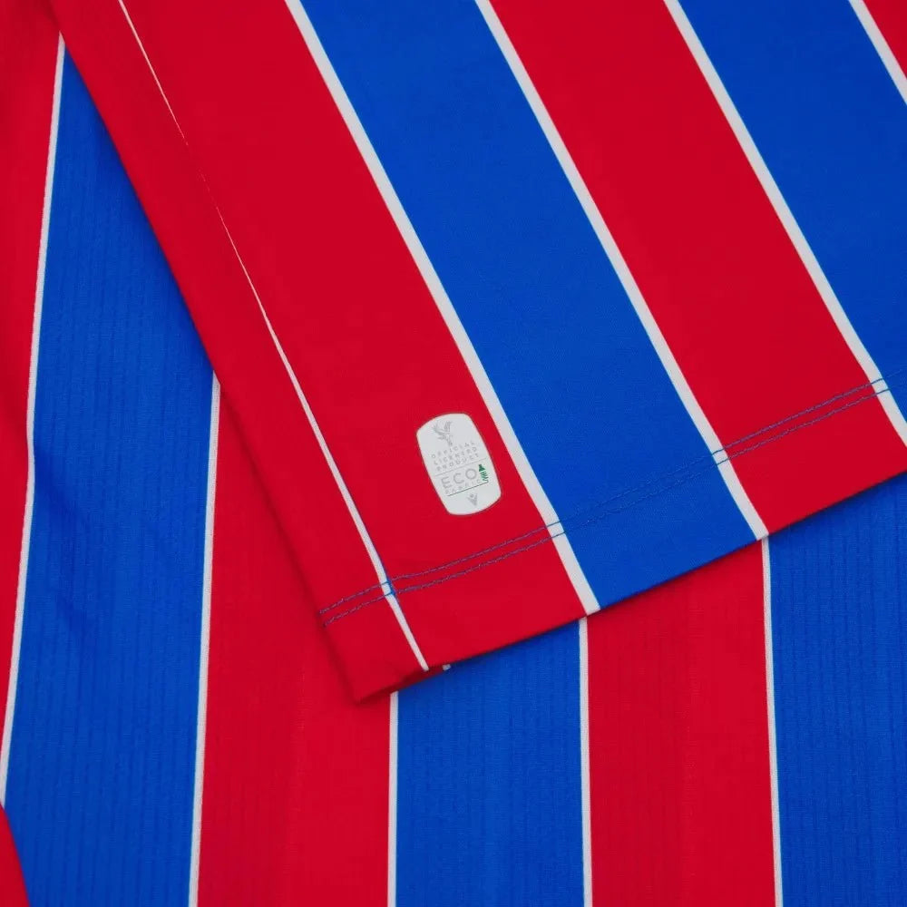 Macron 2025-26 Crystal Palace Men's Authentic Home Soccer Jersey 6