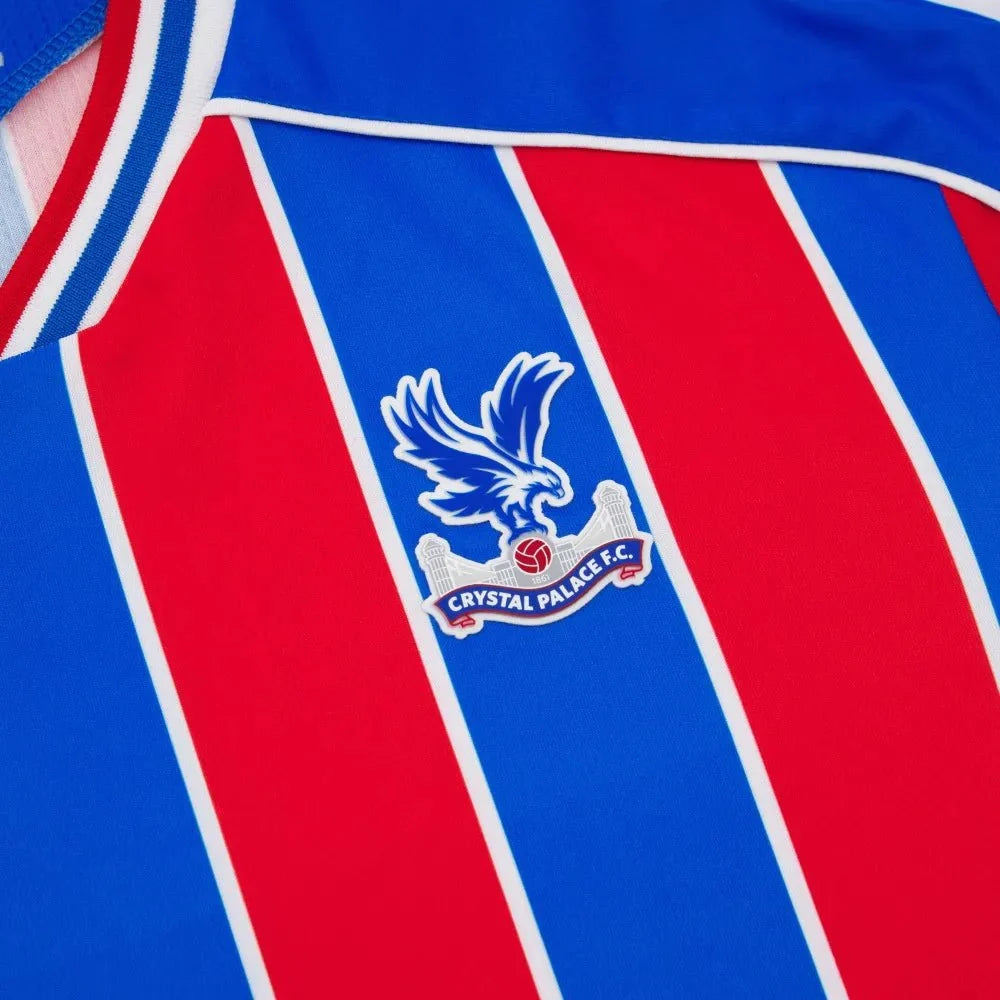 Macron 2025-26 Crystal Palace Men's Authentic Home Soccer Jersey 3