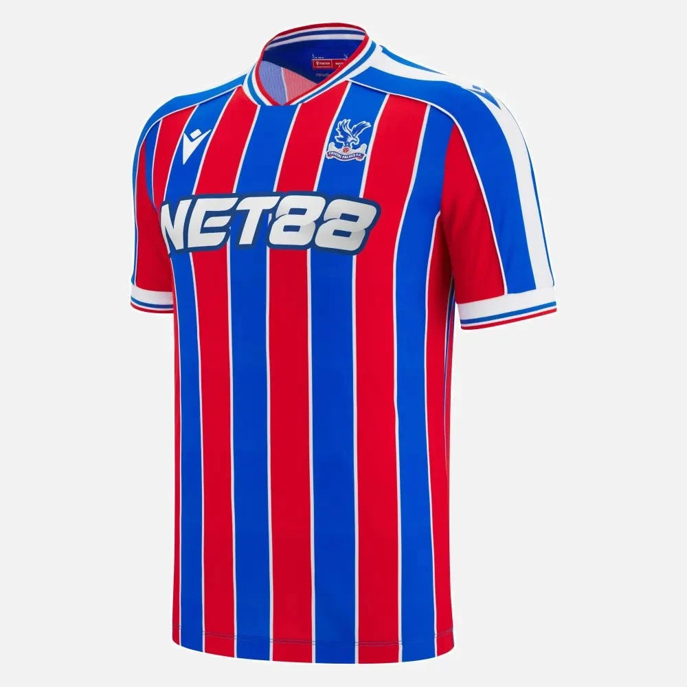 Macron 2025-26 Crystal Palace Men's Authentic Home Soccer Jersey 1