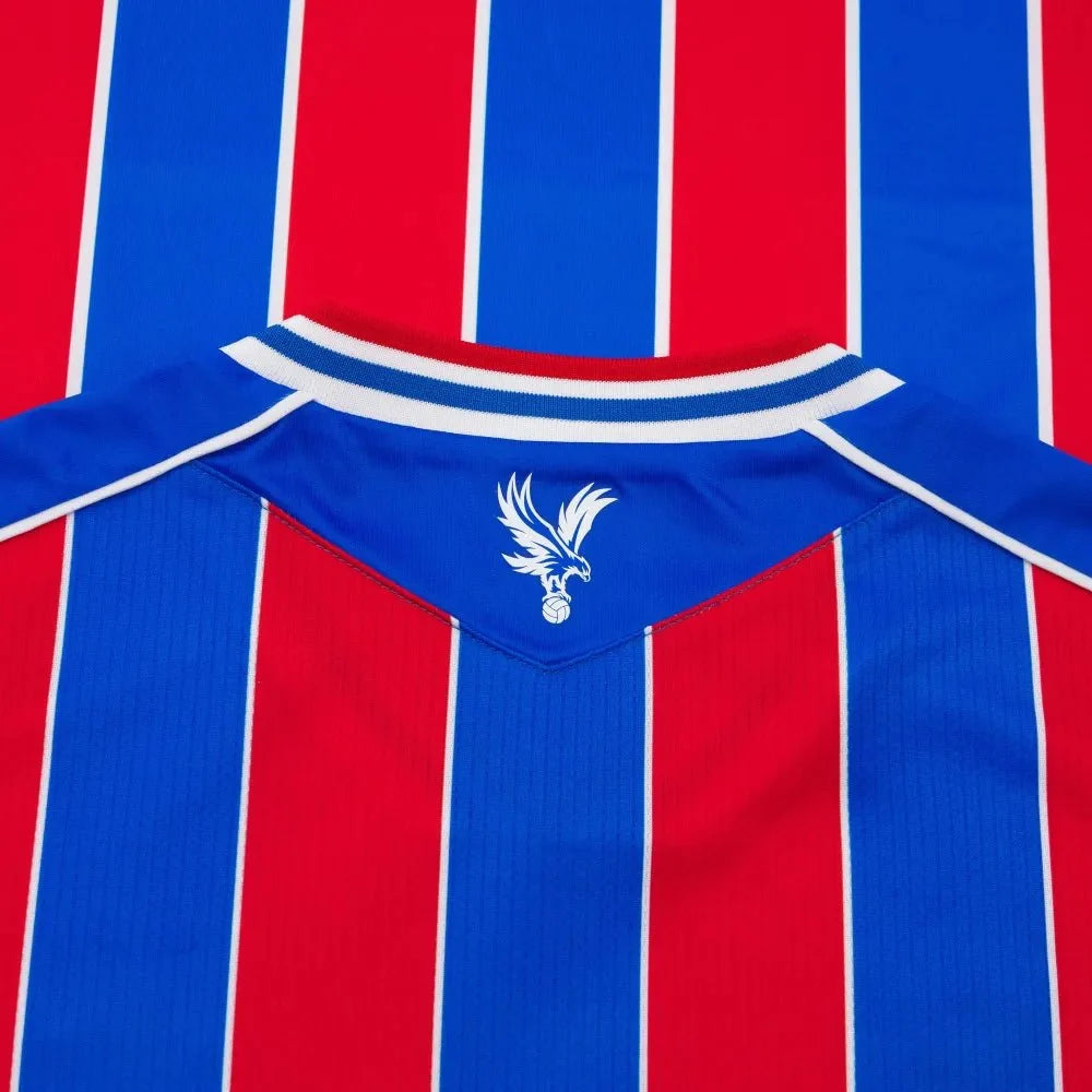Macron 2025-26 Crystal Palace Men's Authentic Home Soccer Jersey 4