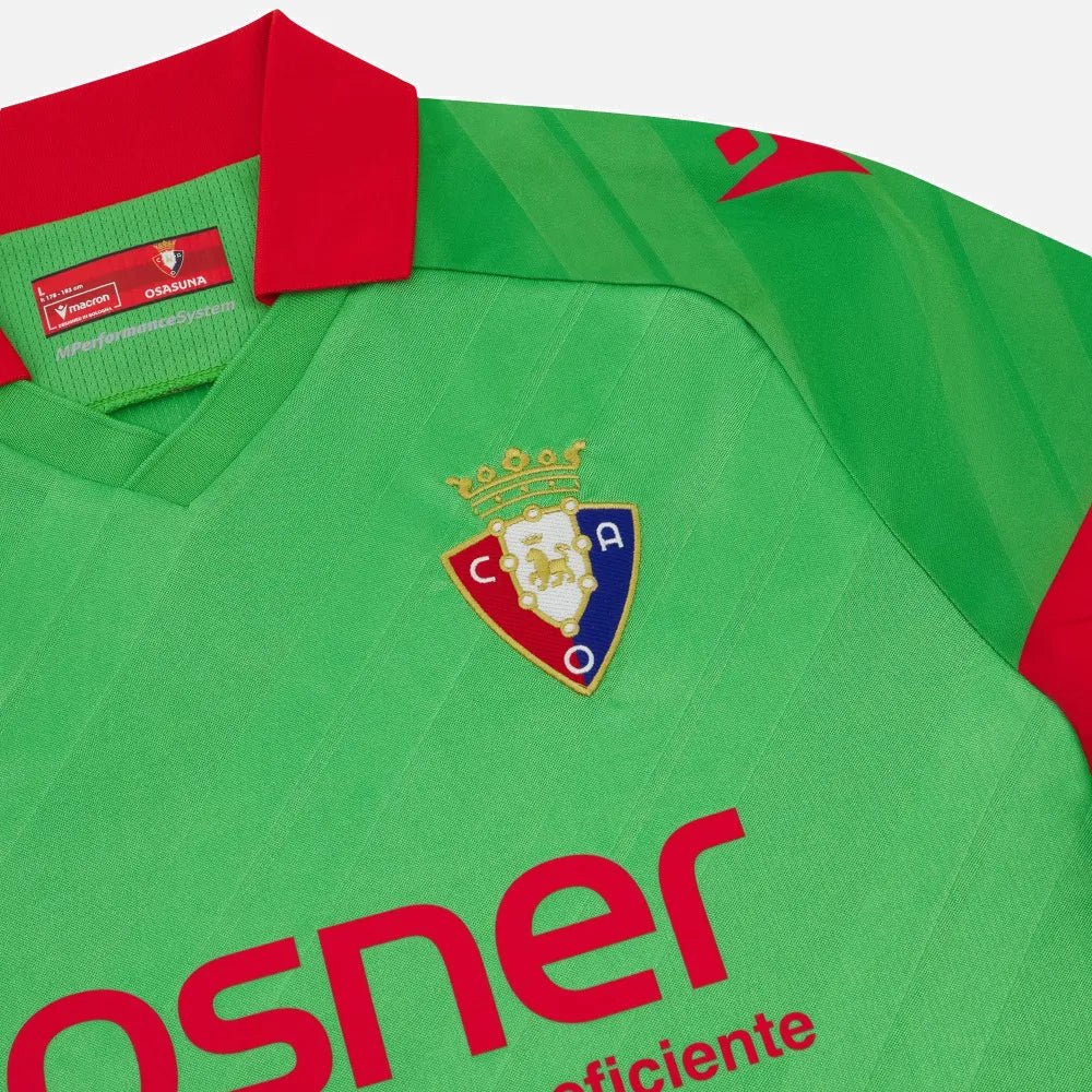 Macron 2025-26 Osasuna Men's Authentic Away Soccer Jersey 3