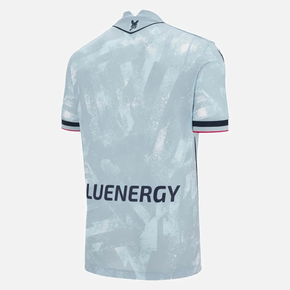 Macron 2025-26 Udinese Men's Authentic Away Soccer Jersey 2
