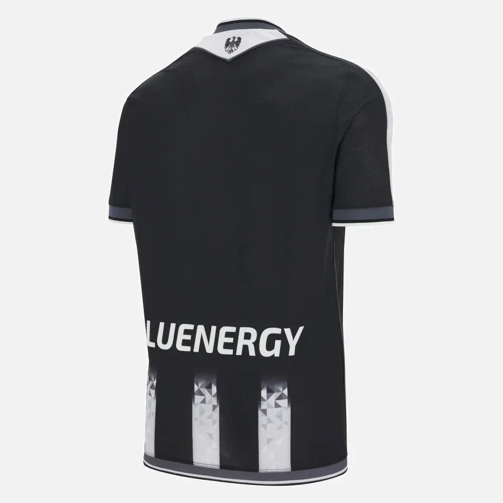 Macron 2025-26 Udinese Men's Authentic Home Soccer Jersey 2