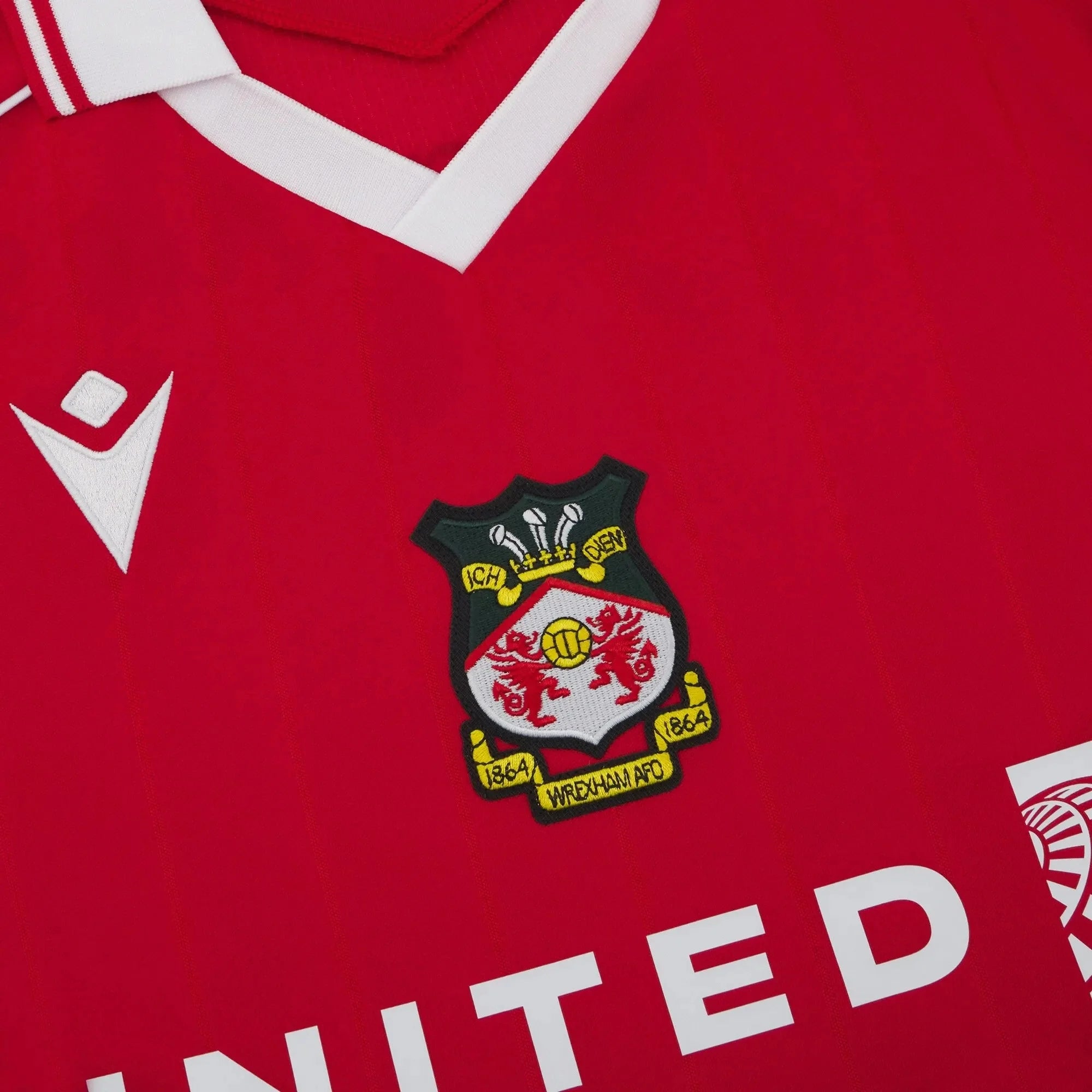 Macron 2025-26 Wrexham Men's Authentic Home Soccer Jersey 4