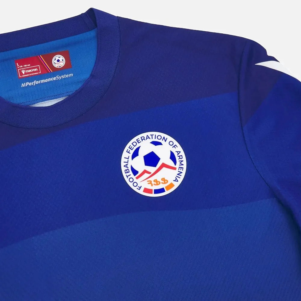 Macron 2025/26 Armenia Men's Authentic Third Soccer Jersey 4