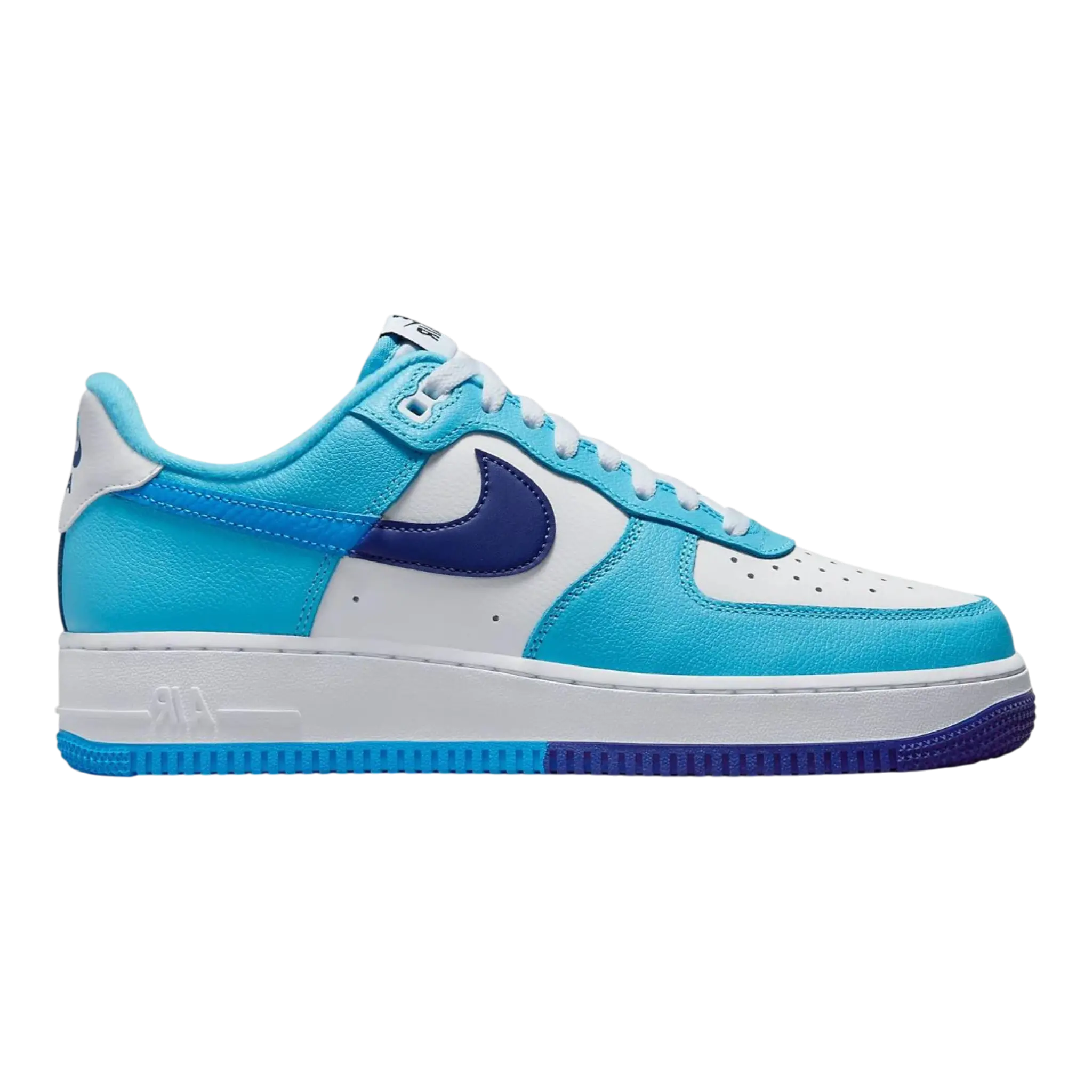 Nike Air Force 1 '07 LV8 Men Sneakers White Deep Royal Blue Baltic Blue 1