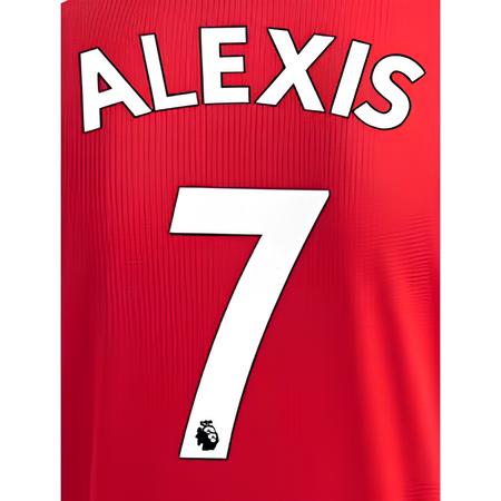 Man United 2019/22 Home Alexis #7 Jersey Name Set 1