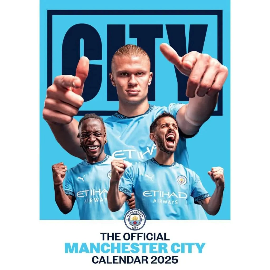 Manchester City 2025 Official Calendar 1