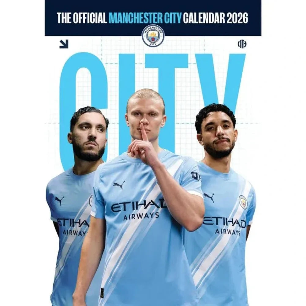 Manchester City 2026 Official Calendar 1