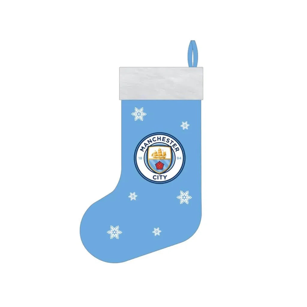 Manchester City Snowflake Stocking 1