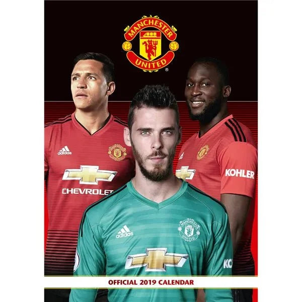 Manchester United 2019 Official Calendar 1