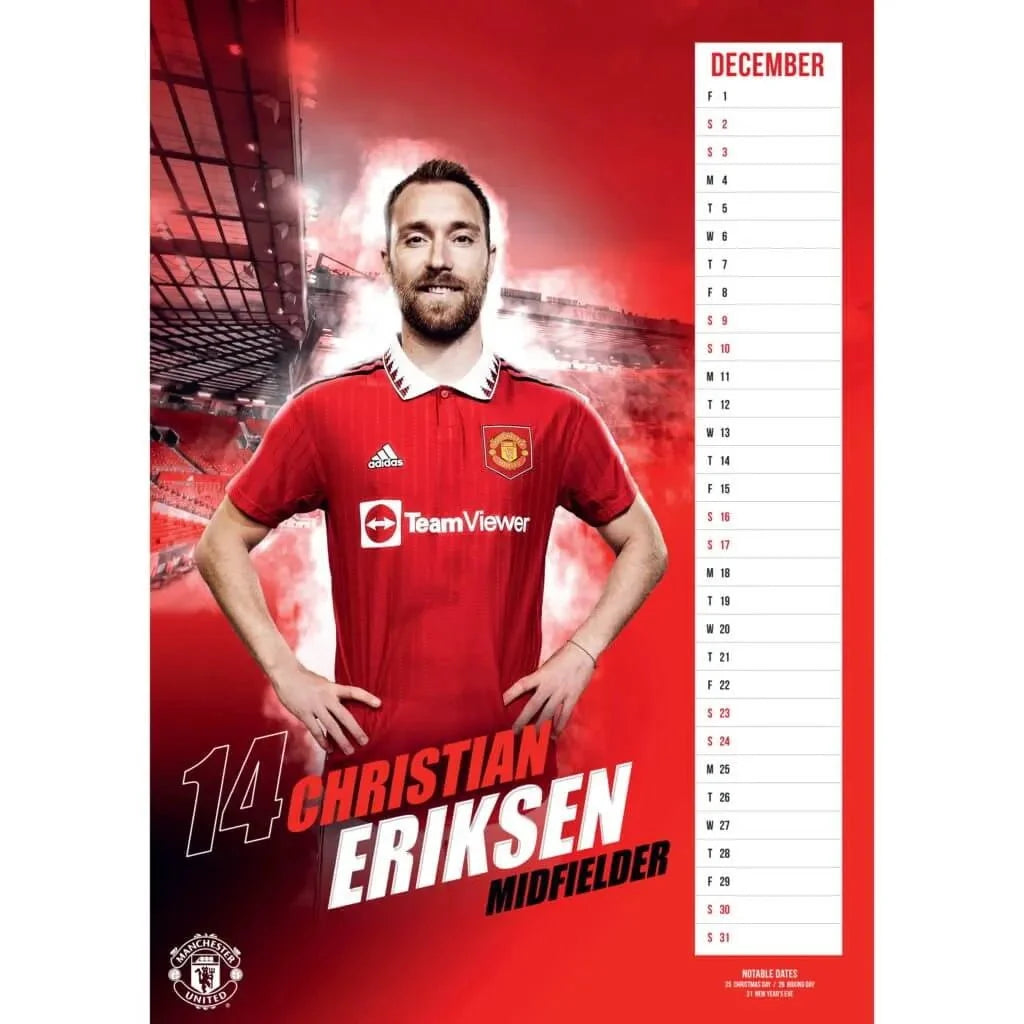 Manchester United 2023 Official Calendar 3