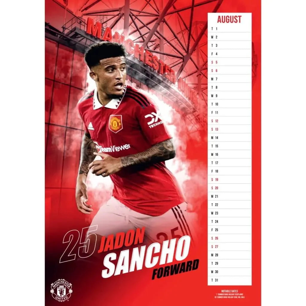 Manchester United 2023 Official Calendar 2