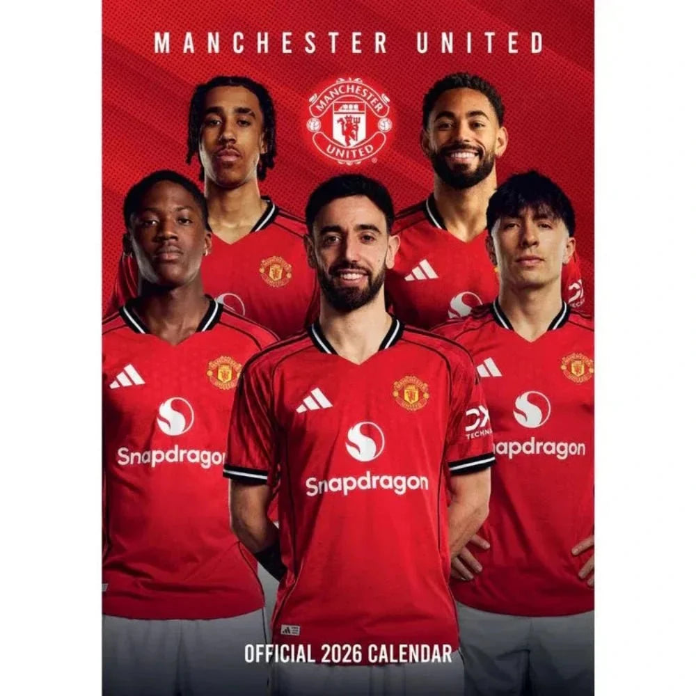 Manchester United 2026 Official Calendar 1