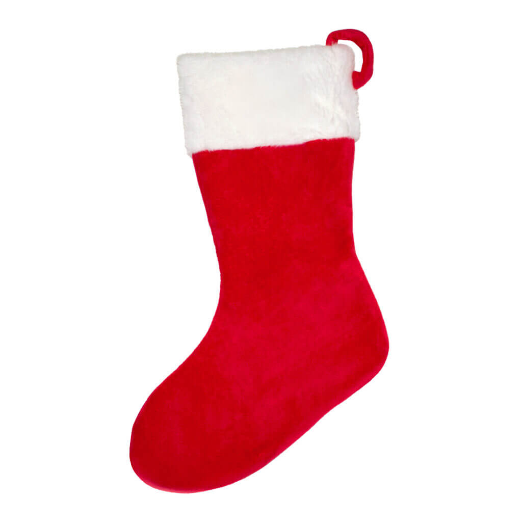 Manchester United Fluffy Team Crest Stocking 2