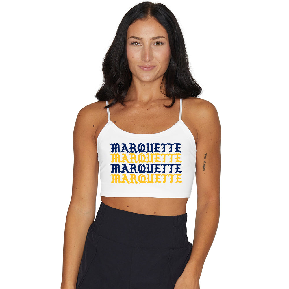 Marquette Spaghetti Tank Top | lojobands