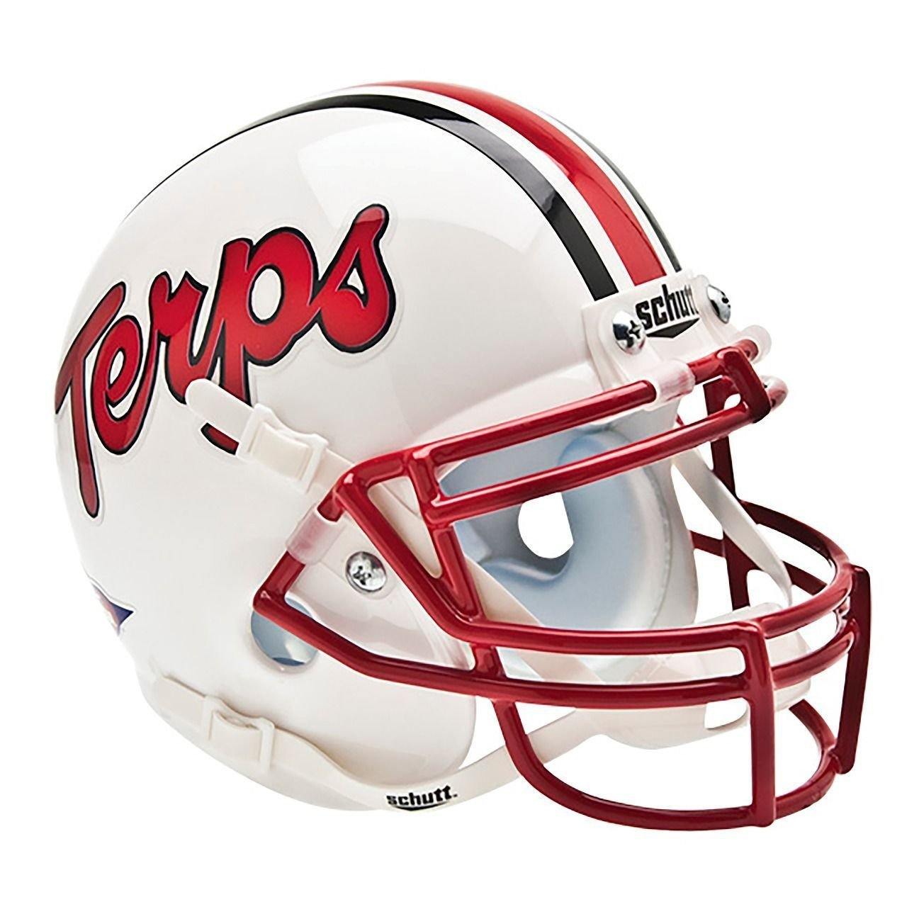 Maryland Terrapins College Football Collectible Mini Helmet - Picture Inside - FANZ Collectibles 4