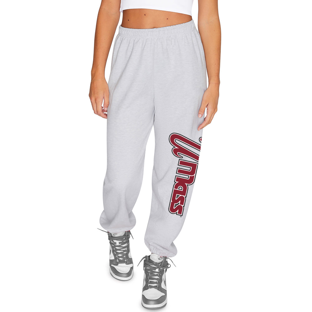 UMass Vintage Gray Sweatpants | lojobands 3