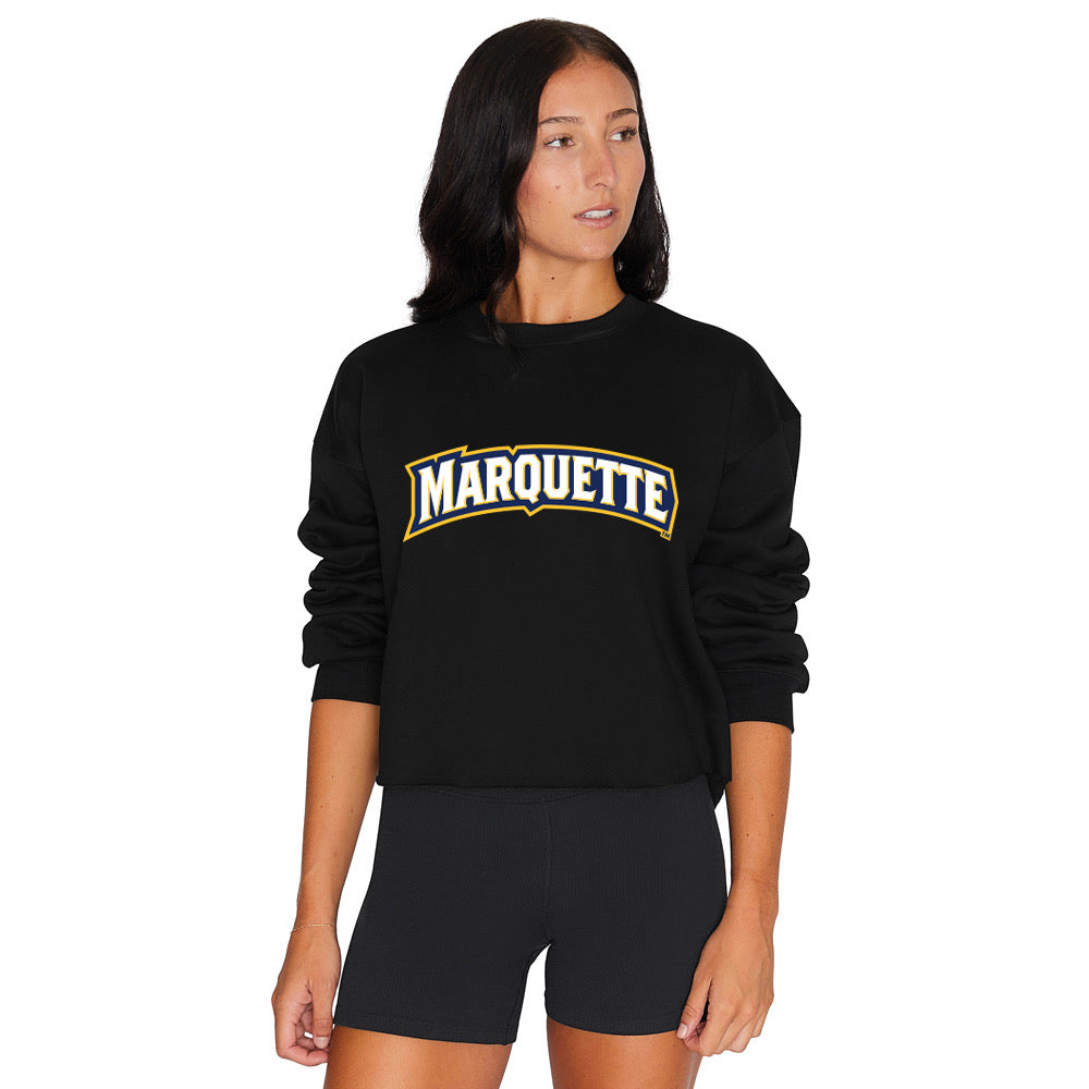 Marquette Black Crewneck | lojobands 3