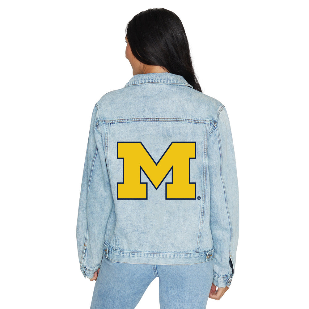 University of Michigan Denim Jacket | lojobands