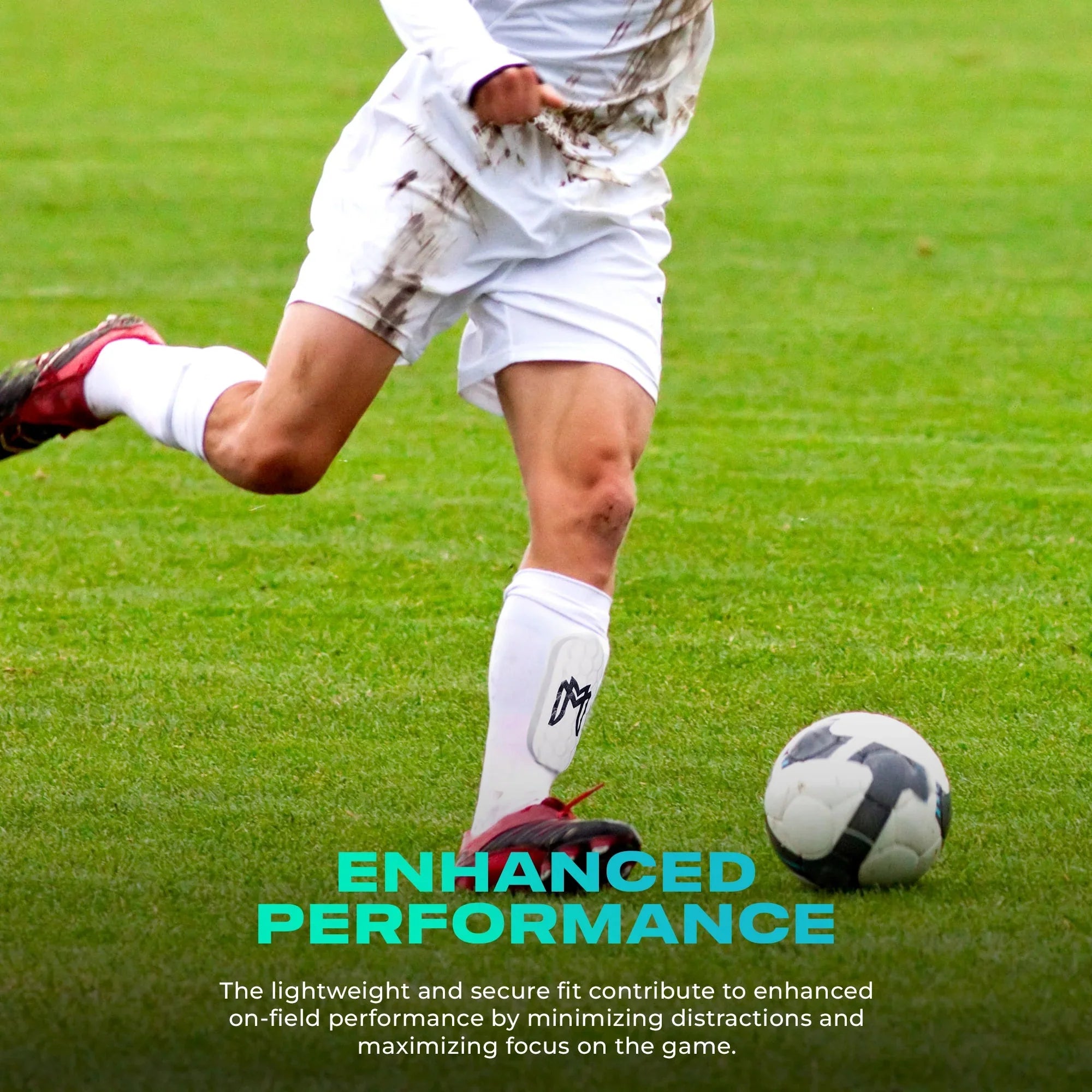 MEDICAPTAIN Mini Shin Pad Sleeves With Built In Shin Guards 4