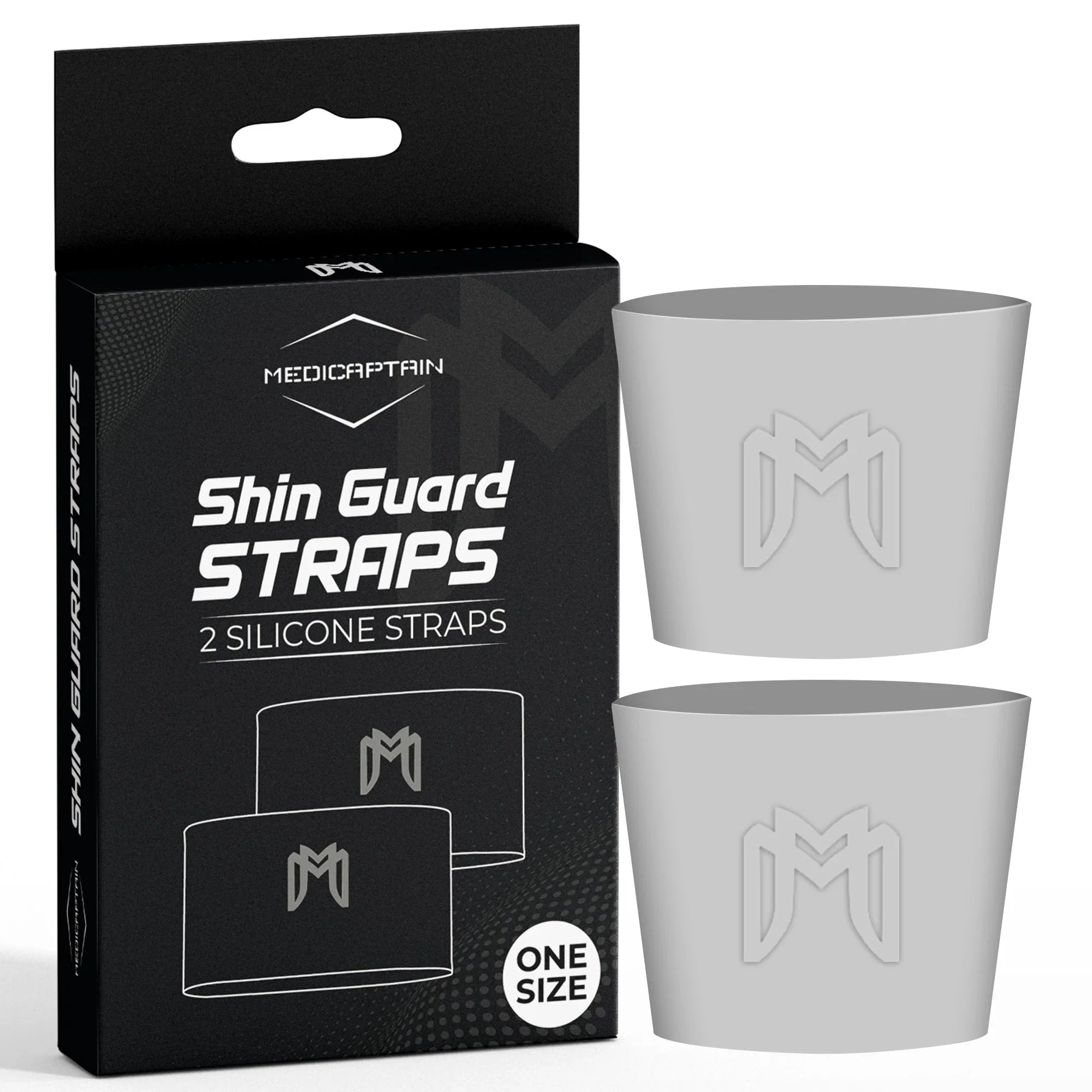 MEDICAPTAIN Sillcone Shinguard Straps 1