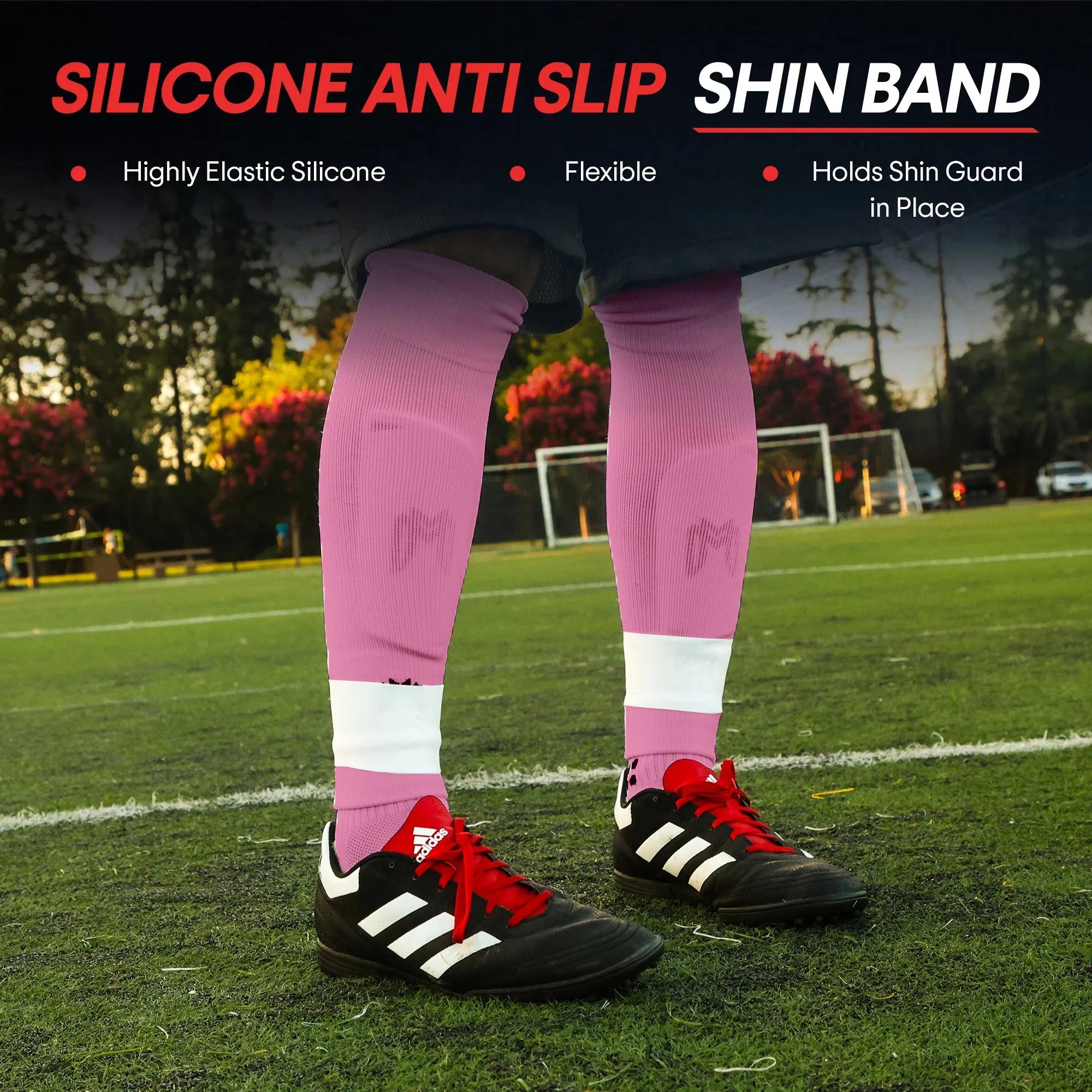 MEDICAPTAIN Sillcone Shinguard Straps 3
