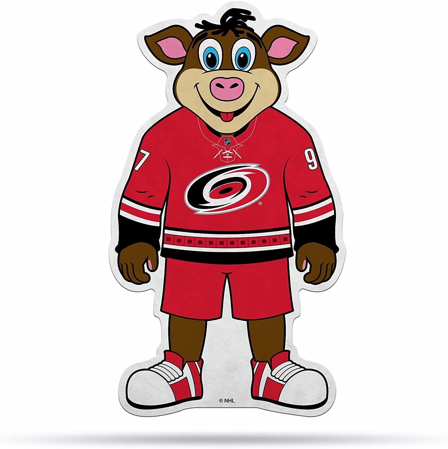 Carolina Hurricanes MASCOT Design Pennant Soft Felt 18 Inch